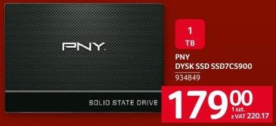 Dysk SSD PNY CS900 SSD7CS900 promocja w Selgros