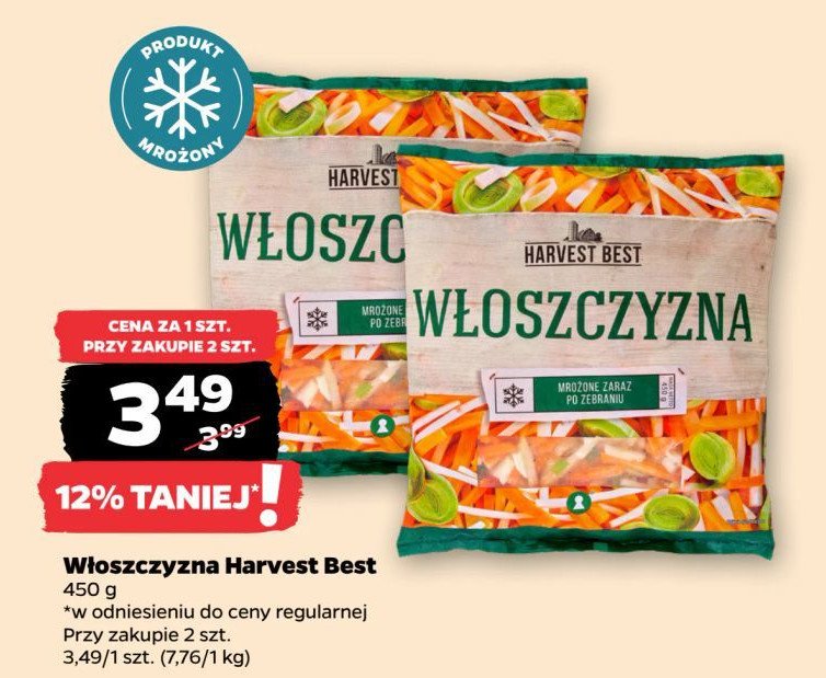 Włoszczyzna Harvest best promocja