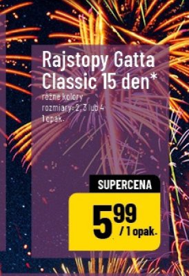Rajstopy Gatta Classic 15 den promocja w POLOmarket