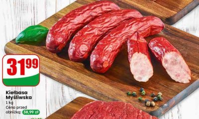 Kiełbasa Myśliwska promocja w Dino