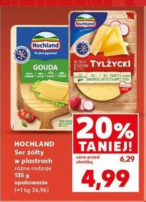 Ser gouda w plastrach - Hochland promocja