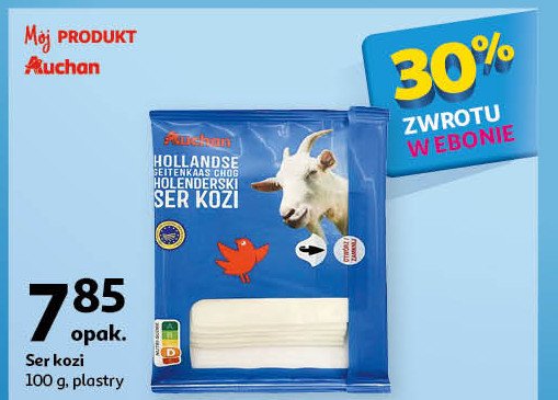 Ser kozi Auchan promocja