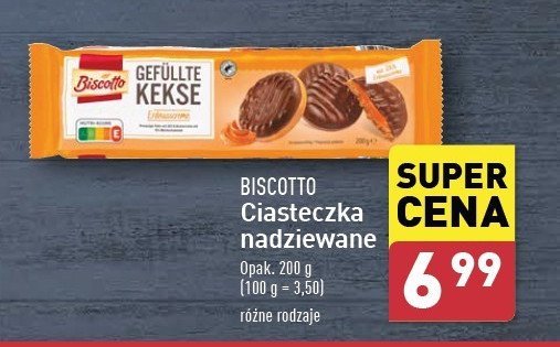 Ciasteczka z karmelem Biscotto promocja