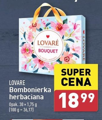 Kolekcja herbat bouquet Lovare promocja