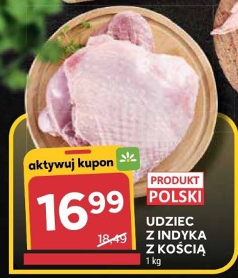 Udziec z indyka z kością promocja w Stokrotka