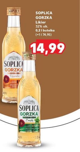 Wódka Soplica gorzka promocja w Kaufland