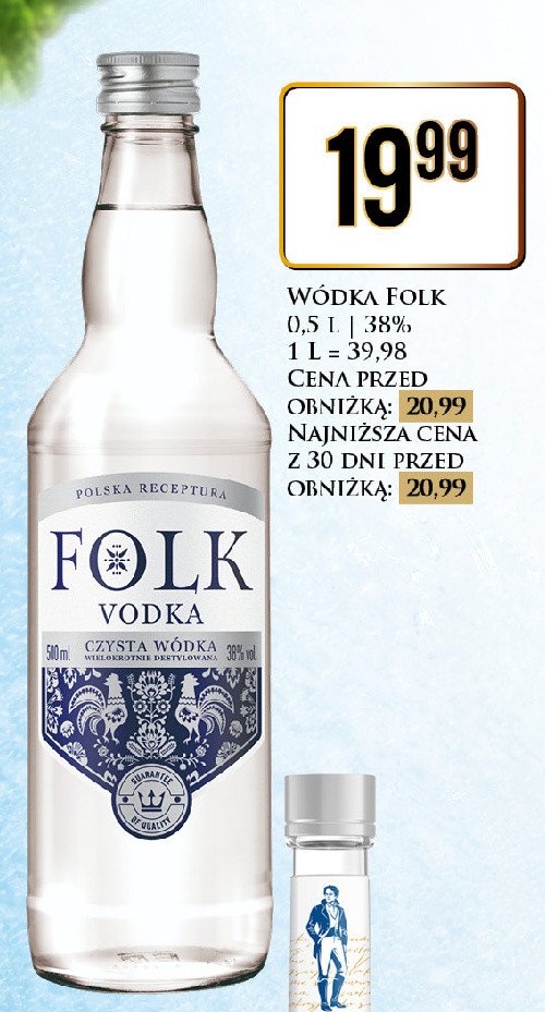 Wódka Folk vodka promocja