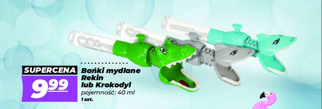 Ba艅ki mydlane rekin promocja