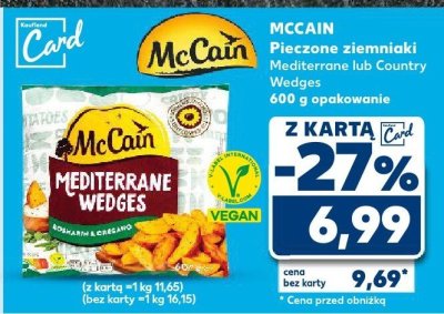 Ziemniaki pieczone Country Wedges promocja w Kaufland