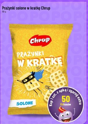 Prażynki solone w kratkę Chrup promocja w POLOmarket