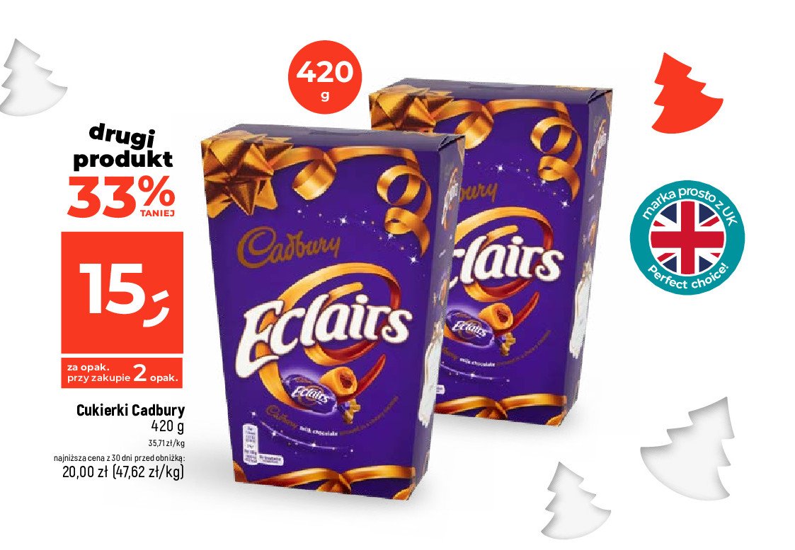 Cukierki eclairs promocja