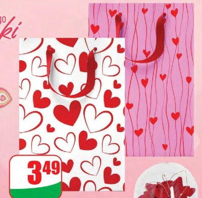 Torba ozdobna extra różne wzory i kolory promocja w Dino