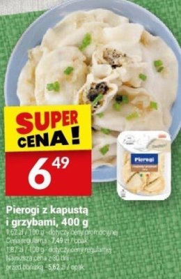 Pierogi z kapustą i grzybami 400 g promocja w Twój Market