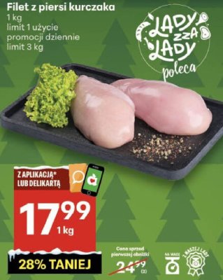 Filet z piersi kurczaka promocja w Delikatesy Centrum