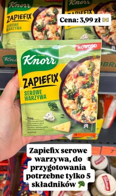 Zapiefix serowe warzywa  promocja w Biedronka