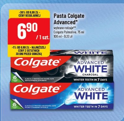 Pasta Colgate Advanced promocja w POLOmarket
