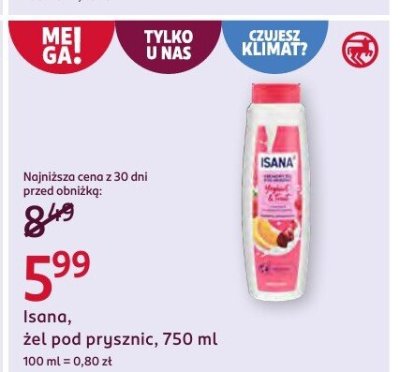 Żel pod prysznic ocean 3w1 Man's thing promocja w Rossmann