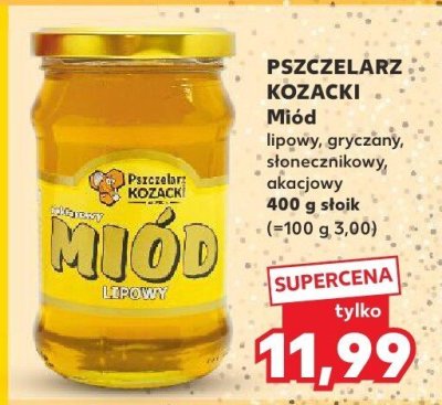Miód lipowy Chabrior promocja w Kaufland