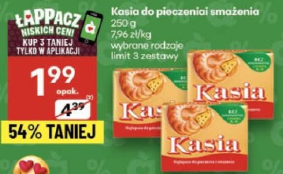 Kasia do pieczenia i smażenia promocja w Delikatesy Centrum