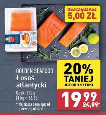 Łosoś atlantycki filet Golden seafood promocja