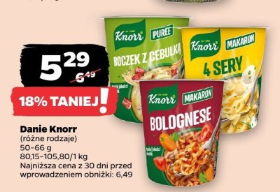 Danie Knorr promocja w Netto