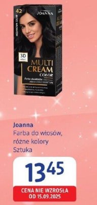 Farba do włosów Joanna Multi Cream Color, różne kolory promocja w Drogerie DM