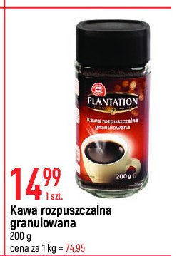 Kawa granulowana Wiodąca marka plantation promocja