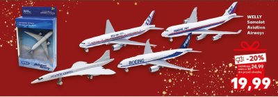 Samolot Aviation Airways promocja w Kaufland