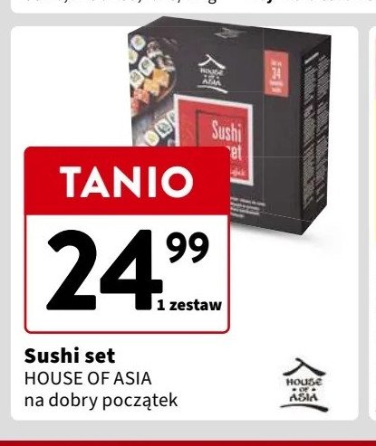 Zestaw do sushi House of asia promocja