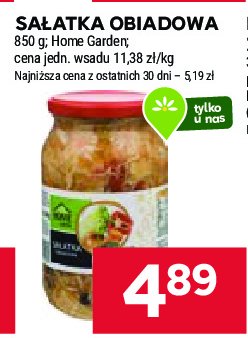 Sałatka obiadowa Home garden promocja