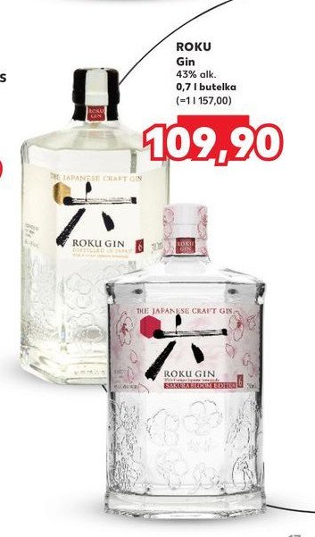 Gin Roku gin promocja w Kaufland