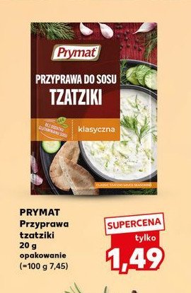 Przyprawa tzatziki Prymat promocja w Kaufland