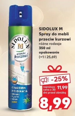 Spray do mebli przeciw kurzowi różne rodzaje  promocja w Kaufland