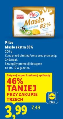 Mas艂o promocja w Lidl