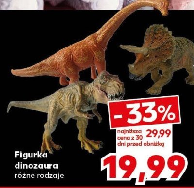 Figurka dinozaura KIDLAND różne rodzaje promocja w Kaufland