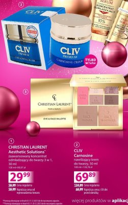 Zaawansowany koncentrat CHRISTIAN LAURENT Aesthetic Solutions odmładzający do twarzy 3 w 1, 30 ml promocja w Hebe