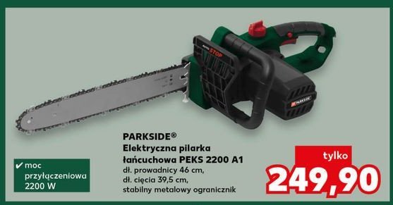 Pilarka łańcuchowa 2200 w Parkside promocja w Kaufland