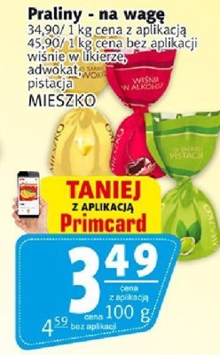 Praliny - na wagę promocja w Prim Market