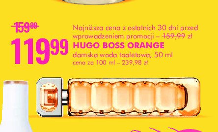 Woda toaletowa Hugo boss orange for woman Boss by hugo boss promocja