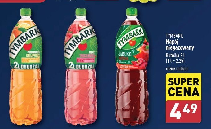 Nap贸j truskawka-arbuz Tymbark 1936 promocja