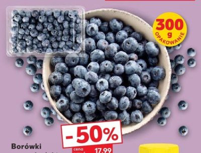 Borówki amerykańskie 300 g promocja w Kaufland