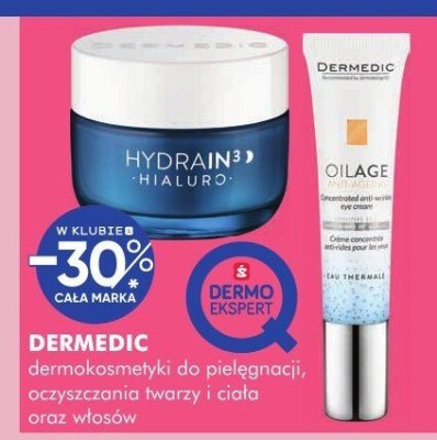 Dermokosmetyki do pielęgnacji, oczyszczania twarzy i ciała oraz włosów Dermedic promocja w Super-Pharm