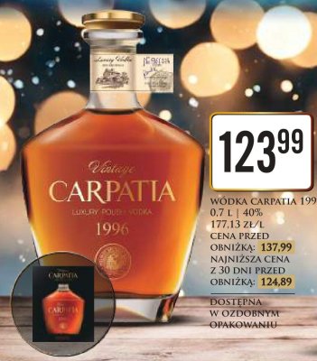 Wódka promocja w Dino