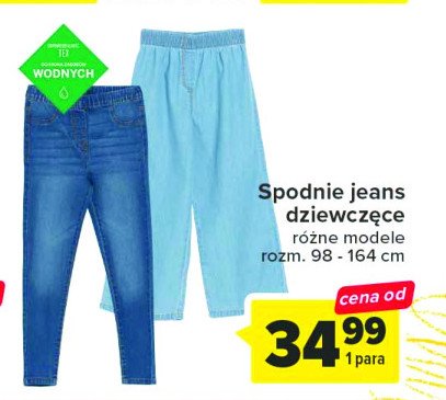 Spodnie dziecięce jeans 98-164 cm promocja