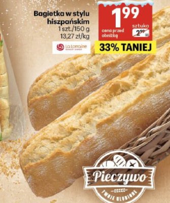 Bagietka w stylu hiszpańskim promocja w Delikatesy Centrum