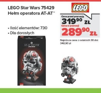 Klocki Star Wars 75429 Hełm operatora AT-AT promocja w NEONET