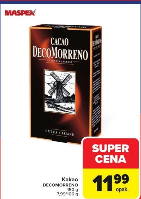 Kakao 150 g promocja w Carrefour Market