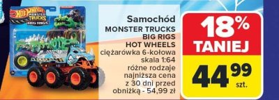 Samoch贸d monster truck promocja w Carrefour