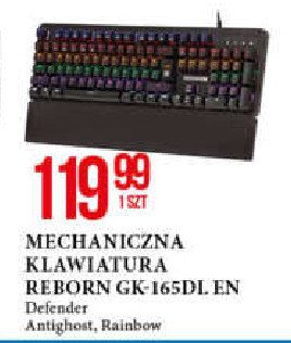 Klawiatura reborn gk-165dl Defender promocja