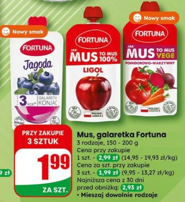 Mus galaretka ligol promocja w Dino